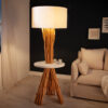 Designová dřevěná lampa přírodní – Fuerte