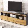 Designový dřevěný/masivní TV stolek – Albertina II