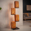 Dřevěná stojací lampa – Myrina