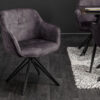 Designová dřevěná kuchyňská židle šedá – Camprestre II
